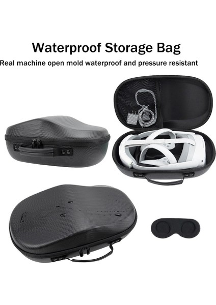 Pıco 4 Host Için Eva Su Geçirmez Saklama Çantası Darbeye Dayanıklı Düşmeye Dayanıklı Basınca Dayanıklı Taşınabilir Saklama Çantası (Yurt Dışından) modelleri