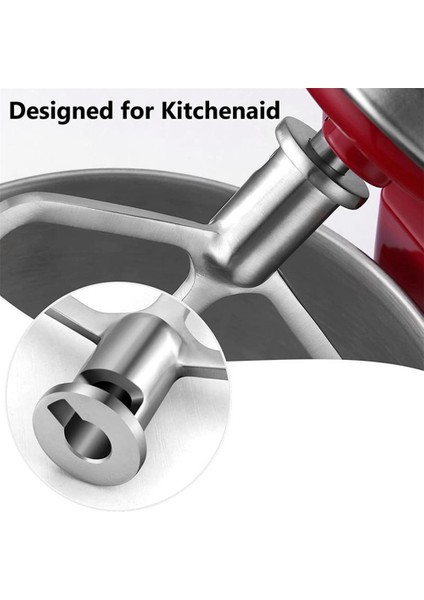 Gui Xulian KN256WW 6qt Tel Kırbaç + Mikser Yardım Küreği, 6 Quart Stand Mikser Aksesuarının Değiştirilmesi, Yumurta Krema Karıştırıcı Çırpma Teli (Yurt Dışından)