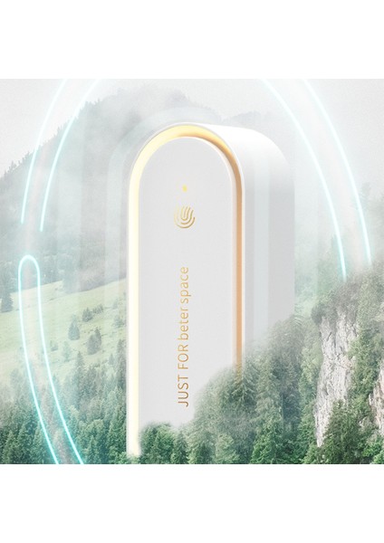 Ev Temizleyici Mini Için Atmosfer Temizleyici Takın Dumanı Kaldır Taşınabilir Koku Giderici Atmosfer Spreyi Ab Tak, Beyaz (Yurt Dışından)