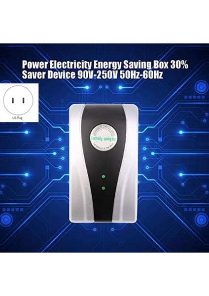 10 Adet Elektrik Tasarrufu Kutusu Ev Çok Fonksiyonlu Yüksek Verimli Tasarruf Akıllı Güç Tasarrufu Abd Tak (Yurt Dışından)