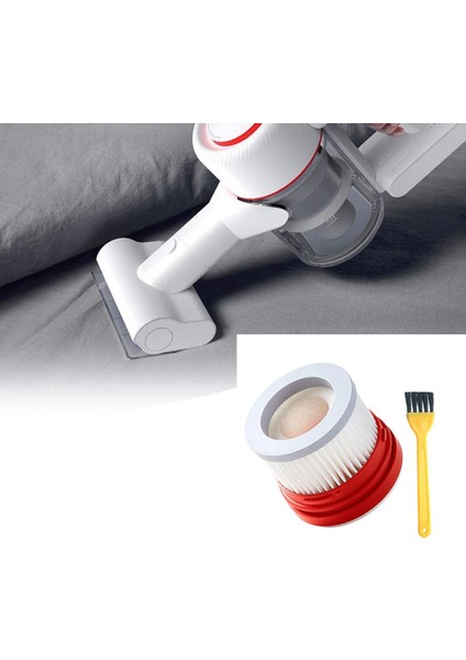 Gui Xulian Hepa Filtre Değiştirmeleri V9 V9 Pro V10 Kablosuz El Elektrikli Süpürge Aksesuarları Parça Kitleri 2 Parça (Yurt Dışından) fiyatları