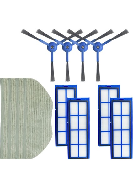 Yan Fırça Filtre Paspas Bezi Temizleme Fırçası Robovac L70 Robotlu Süpürge Için Yedek Aksesuarlar (Yurt Dışından)