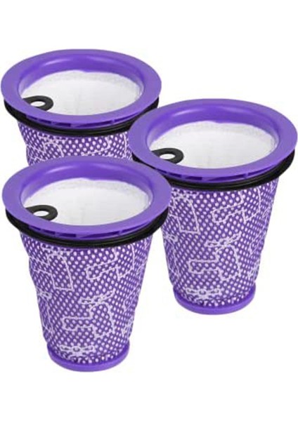 Gui Xulian 3 Adet Yedek Ön Motor Filtresi CY18 22 23 24 25 DY75 77 78 Silindir Elektrikli Süpürge Yedek Parçaları (Yurt Dışından)