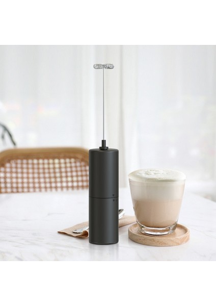 Gui Xulian El Yumurta Çırpıcı Çırpma Mikser Köpürtücü Kahve Makinesi Çikolata Cappuccino Makinesi Köpük Makinesi Blender, Gümüş (Yurt Dışından)