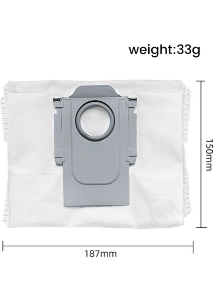 Gui Xulian Çift Ana Fırça Rulo S8 S8 Artı S8 + S8 Pro Elektrikli Süpürge Hepa Filtre Paspas Bezi Toz Torbası Kitleri (Yurt Dışından) fiyatları