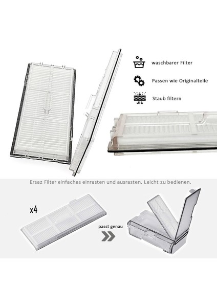 Gui Xulian Çift Ana Fırça Rulo S8 S8 Artı S8 + S8 Pro Elektrikli Süpürge Hepa Filtre Paspas Bezi Toz Torbası Kitleri (Yurt Dışından) indirimleri