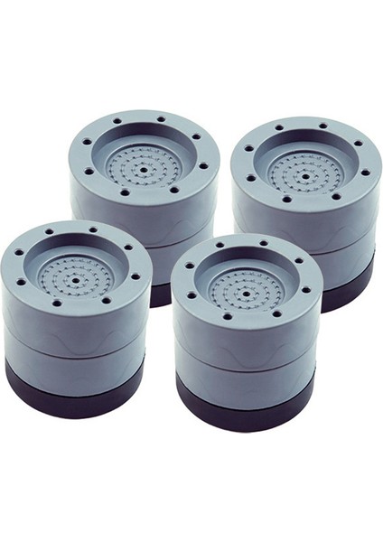 4 Adet Çamaşır Makinesi Boy Uzatma Pedleri Anti Pedleri Sessiz Kızak Yükseltici Mat Çamaşır Makinesi Kurutma Makinesi Destek Standı 6cm (Yurt Dışından)