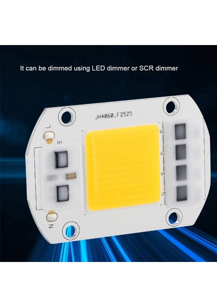 【gui Xulian】5x Sıcak Beyaz LED Bubles Enerji Tasarrufu Çipi Trafik Aydınlatma Için Yüksek Gerilim Yüksek Güçlü LED Çip 100W 220V (Yurt Dışından) indirimleri