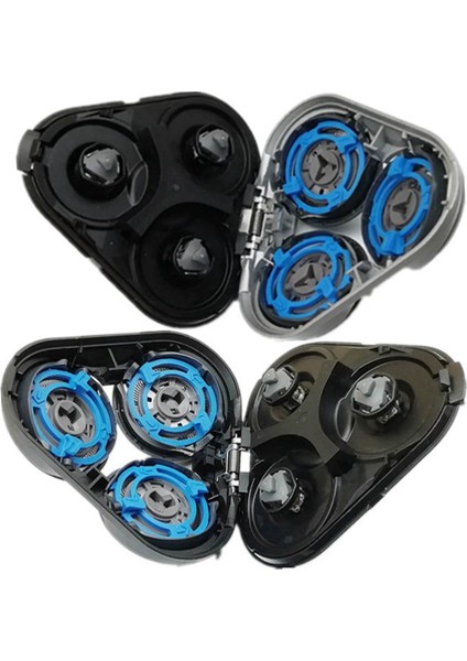 Gui Xulian Yedek Tıraş Makinesi Kafası S5000 S5370 S5571 S5420 S5140 S5078 S5077 S5050 S5082 Elektrikli Bıçak-Gümüş (Yurt Dışından)