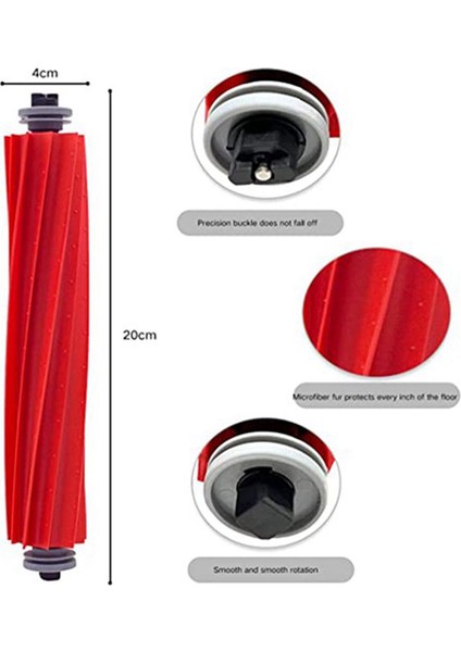 Gui Xulian Max Max+ Plus T8 Hepa Filtre Ana Yan Fırça Paspas Bezi Robotlu Süpürge Yedek Parçaları (Yurt Dışından) fırsatları