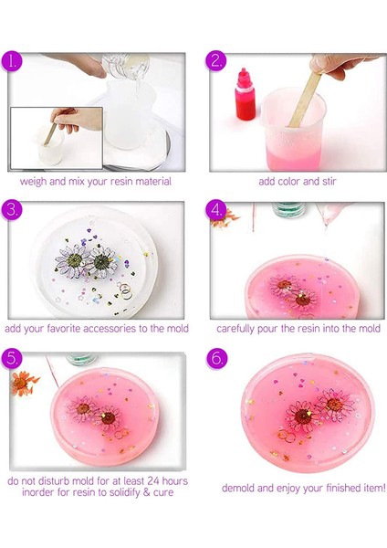 28 Adet Silikon Coaster Küllük Kalıpları Reçine Döküm, Dıy Sanat Kristal Elmas Bitki Pot Kalem Mum Sabunluk Kalıpları (Yurt Dışından) modelleri