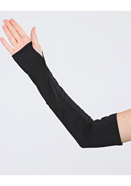 Pro Spor Kolluk - Premium Sporcu Kadın Kolluk Gözenekli Parmak Geçmeli Namaz Ve Tesettür Kolluğu