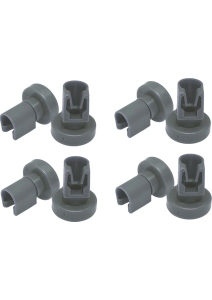 Gui Xulian Adet Bulaşık Makinesi Sepeti Tekerleği Favorit Privileg Bulaşık Makinesi Silindir Tekerleği Alt Sepet Tekerlekleri 23 mm (Yurt Dışından)