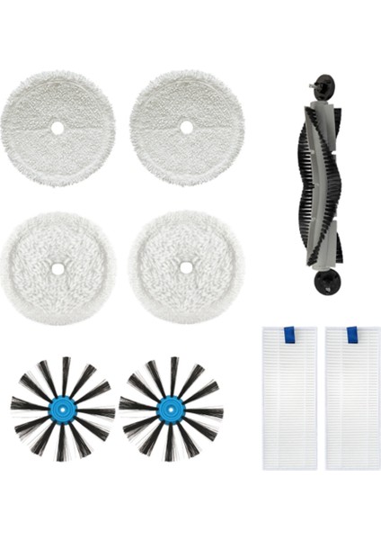 Gui Xulian Yedek Parçalar Paspas Pedi 3115 EV675 Robotlu Süpürge Aksesuarları Için Uyumlu Ana Yan Fırça Paspas Bezi (Yurt Dışından)