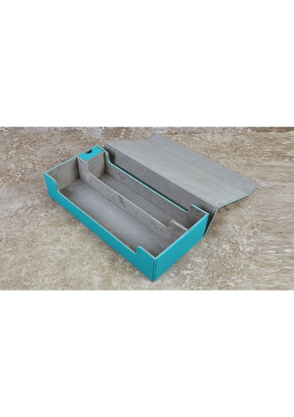 Kart Kutusu Güverte Kutusu Playmat ve Toplayıcı Konteyner Kart Saklama Kutusu Saklama Toz Geçirmez Kart Saklama Kutusu A (Yurt Dışından)