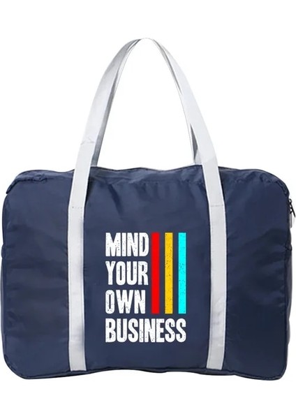 5PHRASE057 Boston Çanta Seyahat Çantası Unisex Katlanabilir Çanta Organizatörler Büyük Kapasiteli Taşınabilir Cümle Baskılı Bagaj Çantaları Seyahat Aksesuarları (Yurt Dışından)