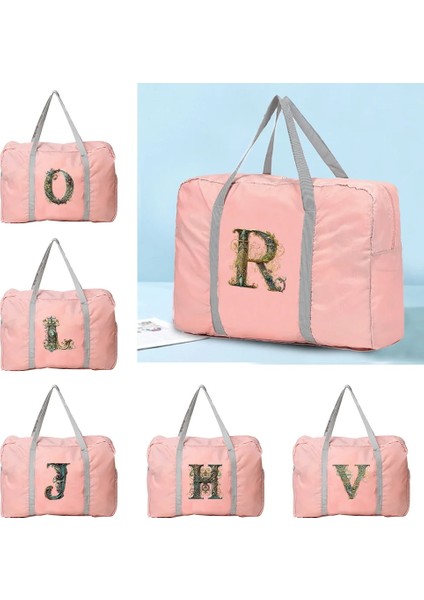 5grafik D Harfi Bagaj Seyahat Çantaları Büyük Kapasiteli Boston Çanta Organizatörleri Hafta Sonu Çantası Grafik Serisi Katlanabilir Giysi Saklama 2024 Yeni Moda (Yurt Dışından) modelleri