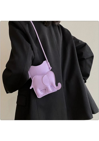 Kadınlar Için Pembe Mobil Çanta 2023 Yeni Yaratıcı Fil Crossbody Çanta Küçük Kare Çanta (Yurt Dışından) fırsatları