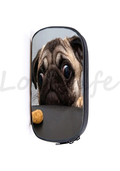 27 Güzel Bulldog Kalem Çantası Çocuklar Boston Terrier Kırtasiye Çantası Alman Çoban Kalem Tutucu Husky Köpek Kalem Çantası Çocuk Hediyeler (Yurt Dışından) indirimleri