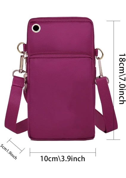 7butterfly Letter A 2024 Kanvas Crossbody Çanta Taşınabilir Cep Telefonu Çantası Kadın Çanta Cep Telefonu Çanta Kelebek Serisi Omuz Çantası Yeni Moda (Yurt Dışından) modelleri