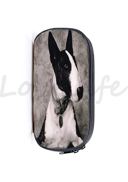 22 Sevimli Alman Çoban Kalem Kutusu Erkek Boston Terrier Kırtasiye Çantası Bulldog Okul Kutusu Kawaii Husky Kalem Çantası Kızlar Kozmetik Durumda (Yurt Dışından)