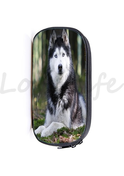 22 Sevimli Alman Çoban Kalem Kutusu Erkek Boston Terrier Kırtasiye Çantası Bulldog Okul Kutusu Kawaii Husky Kalem Çantası Kızlar Kozmetik Durumda (Yurt Dışından) fırsatları