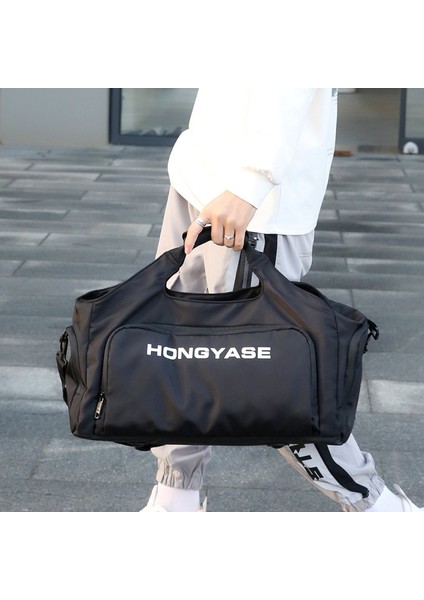 Mavi Seyahat Tote Spor Salonu Spor Çantası Erkekler Için Kadın Spor Duffle Ayakkabı Cebi Bagaj Bavul Kare Çanta Haftasonu Omuz Boston Çanta (Yurt Dışından) modelleri