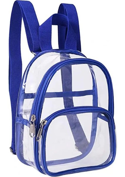 Kırmızı Pratik Öğrenci Sırt Çantası Ayarlanabilir Omuz Askıları Şeffaf Büyük Kapasiteli Depolama Pvc Unisex Açık Spor Sırt Çantası (Yurt Dışından) fırsatları