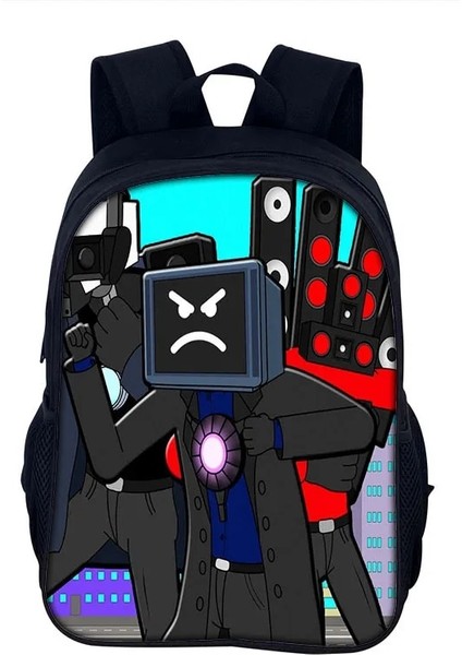 Stil 02 Skibidi Tuvalet Anime Mochila Unisex Öğrenciler Okul Çantası Sırt Çantası Karikatür Gizli Sakli Konusmalar Laptop Sırt Çantası Açık Çanta Çocuklar Için Hediyeler (Yurt Dışından) modelleri