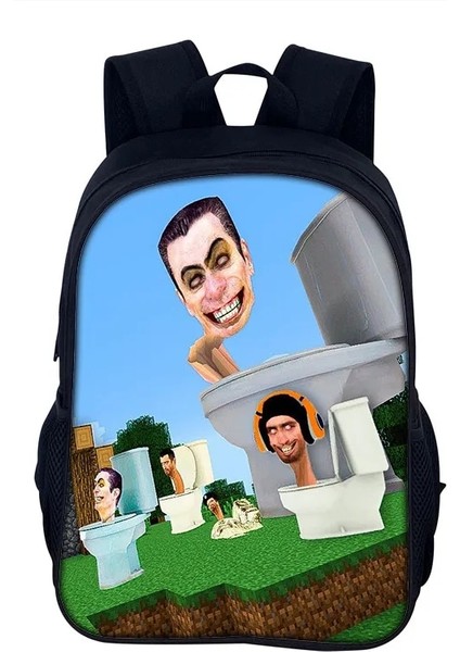 Stil 02 Skibidi Tuvalet Anime Mochila Unisex Öğrenciler Okul Çantası Sırt Çantası Karikatür Gizli Sakli Konusmalar Laptop Sırt Çantası Açık Çanta Çocuklar Için Hediyeler (Yurt Dışından) fırsatları
