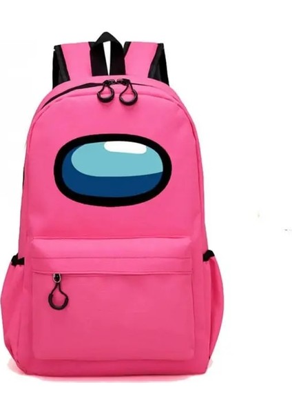 08 Çift Omuz Ilköğretim ve Ortaokul Sırt Çantası Karikatür Öğrenci Büyük Kapasiteli Okul Çantası Açık Seyahat Çantası Güçlü Dayanıklı (Yurt Dışından)