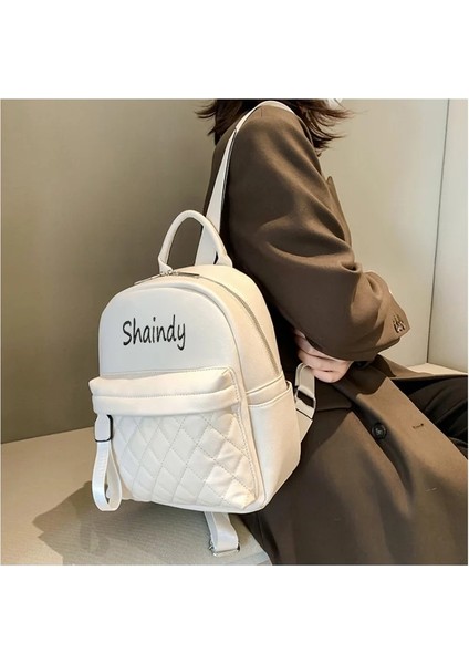 Siyah Gerek Yok Adı Nakış Adı Sırt Çantası Kadın Pu Çanta Moda Bayanlar Hediye Yüksek Kaliteli Pu Sırt Çantası Kişiselleştirilmiş Kızlar Açık Küçük Sırt Çantası (Yurt Dışından) modelleri