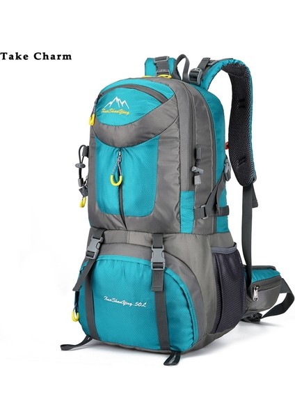 Mor 60L 40/50/60L Büyük Kapasiteli Yürüyüş Sırt Çantası Erkekler Açık Dağ Sırt Çantası Erkek Spor Sırt Çantası Eğlence Gençler Seyahat Paketi Siyah (Yurt Dışından)
