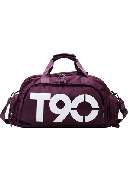 Koyu Mavi Beyaz 55X23X26 cm Yeni Erkek Spor Spor Çantası Kadın Sırt Çantası Spor Su Geçirmez Açık Ayakkabı Için Ayrı Alan Gizle Sırt Çantası Kese De Spor T90 (Yurt Dışından) fırsatları