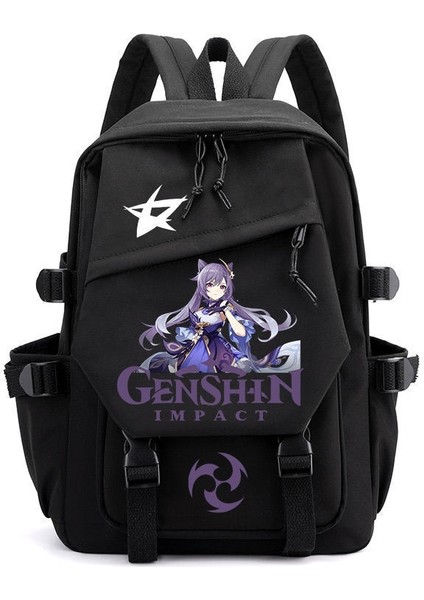 Stil 11 Genshin Etki Anime Cosplay Unisex Öğrenciler Okul Çantası Sırt Çantası Xiao Karikatür Gizli Sakli Konusmalar Dizüstü Seyahat Sırt Çantası Açık Çocuk Hediyeler (Yurt Dışından) modelleri