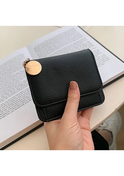 Turuncu Kadın Sevimli Pembe Cüzdan Cep Çanta Kart Tutucu Düz Renk Cüzdan Bayan Kadın Moda Kısa Bozuk Para Cüzdanı Para Çantası (Yurt Dışından) fiyatları