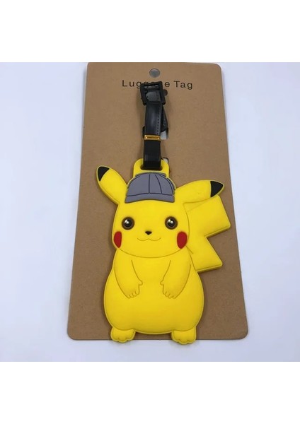 Stil 8 Sevimli Pokeball Pikachu Seyahat Bagaj Etiketi Kadın Erkek Silika Jel Bavul Kimlik Adres Tutucu Bagaj Yatılı Etiketi Taşınabilir Etiket (Yurt Dışından)