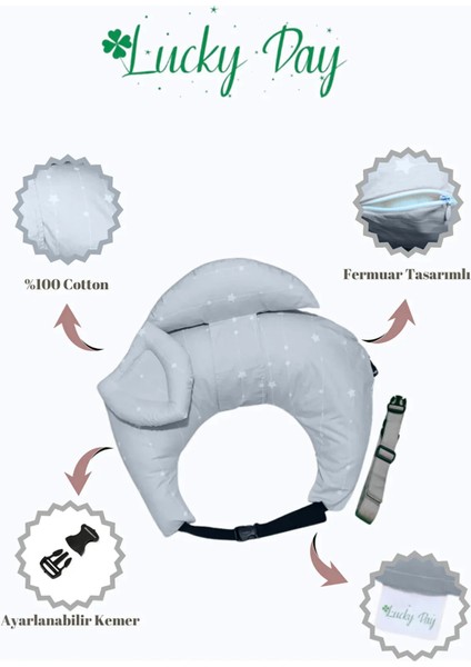Emzirme Yastığı Emzirme Minderi Emzirme Destekleyici Yastık Bebek Oturma Destek Minderi