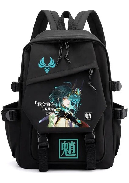 Stil 10 Xiao Genshin Etki Anime Cosplay Unisex Öğrenciler Okul Çantası Sırt Çantası Karikatür Gizli Sakli Konusmalar Dizüstü Seyahat Sırt Çantası Açık Çocuk Hediyeler (Yurt Dışından) fiyatları