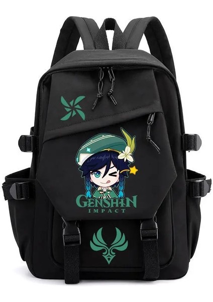 Stil 10 Xiao Genshin Etki Anime Cosplay Unisex Öğrenciler Okul Çantası Sırt Çantası Karikatür Gizli Sakli Konusmalar Dizüstü Seyahat Sırt Çantası Açık Çocuk Hediyeler (Yurt Dışından) modelleri
