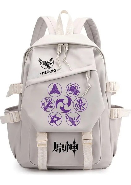 Stil 10 Xiao Genshin Etki Anime Cosplay Unisex Öğrenciler Okul Çantası Sırt Çantası Karikatür Gizli Sakli Konusmalar Dizüstü Seyahat Sırt Çantası Açık Çocuk Hediyeler (Yurt Dışından) fırsatları