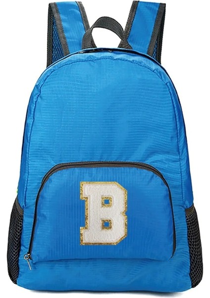 A 1516(A) Beyaz Harf Işlemeli Logo Desenli Erkek ve Kadın Çok Yönlü Büyük Kapasiteli Taşınabilir Açık Hava Yürüyüş ve Işe Gidiş Sırt Çantası (Yurt Dışından) indirimleri