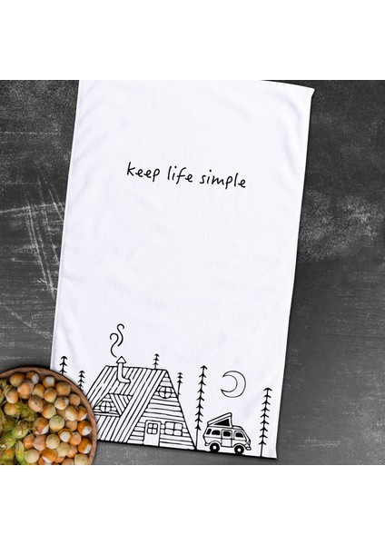 Keep Simple Life / Tiny Mutfak Havlusu 2 Adet