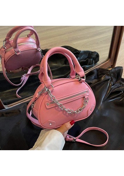 Deri Siyah Mini (Maksimum Uzunluk 20 Cm) Zincir Omuz Çantası Kadınlar Için Tasarımcı Çanta Çanta Moda Satchel Yüksek Kaliteli Pu Deri Mini Crossbody Çanta 2023 Trend Debriyaj (Yurt Dışından) fiyatları