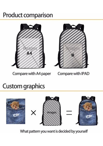 Z2536C Forudesigns Kız Sırt Çantası Sevimli 3D Köpek Boston Terrier Baskı Öğrencileri Çocuklar Okul Çantaları Çocuk Sırt Çantası Genç Kız Sırt Çantası (Yurt Dışından) modelleri