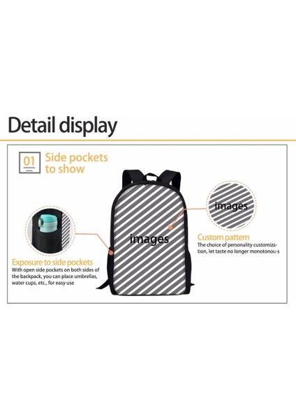 Z2536C Forudesigns Kız Sırt Çantası Sevimli 3D Köpek Boston Terrier Baskı Öğrencileri Çocuklar Okul Çantaları Çocuk Sırt Çantası Genç Kız Sırt Çantası (Yurt Dışından) fırsatları