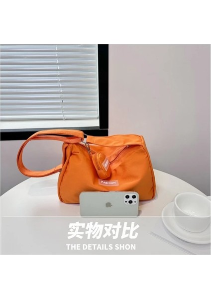 Siyah Yüksek Kaliteli Sonbahar ve Kış Kadın Çantaları, Genç ve Şık Omuz Çantaları, Çok Yönlü ve Günlük Crossbody Çantalar (Yurt Dışından) modelleri