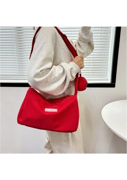 Siyah Yüksek Kaliteli Sonbahar ve Kış Kadın Çantaları, Genç ve Şık Omuz Çantaları, Çok Yönlü ve Günlük Crossbody Çantalar (Yurt Dışından) fırsatları