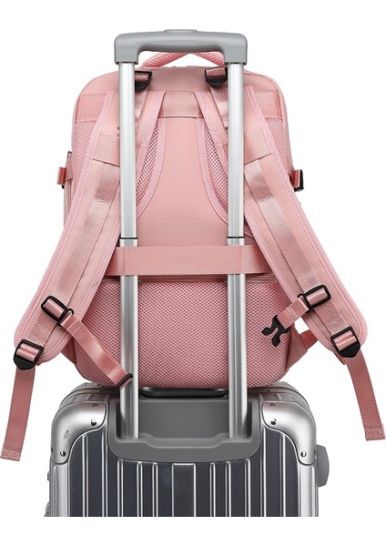 Orman Yeşili Kadın Dizüstü Sırt Çantası 16.5 Inç Genç Kız USB Şarj Okul Sırt Çantası Bağımsız Ayakkabı Çantası Seyahat Sırt Çantası Açık Sırt Çantası (Yurt Dışından) fırsatları