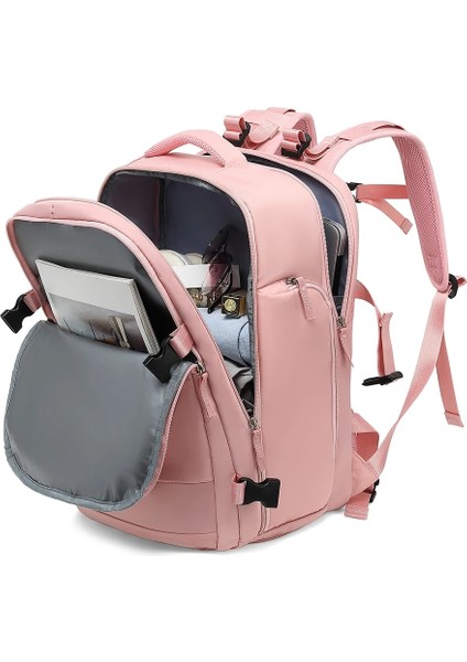 Orman Yeşili Kadın Dizüstü Sırt Çantası 16.5 Inç Genç Kız USB Şarj Okul Sırt Çantası Bağımsız Ayakkabı Çantası Seyahat Sırt Çantası Açık Sırt Çantası (Yurt Dışından) indirimleri